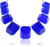 Kate Spade New York Jumbo Jewels Blue Graduated Necklace