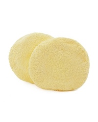 Package of two yellow terrycloth pad liners 6. Adds additional comfort.