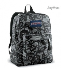 JANSPORT SUPERBREAK BACKPACK SCHOOL BAG - New Storm Grey/ Black Lacis - 9CW JANSPORT SUPERBREAK BACKPACK SCHOOL BAG - New Storm Grey/ Black Lacis - 9CW