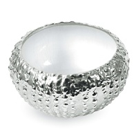 With a beautifully textured exterior and sleek, smooth interior, this nut bowl is inspired by the striking form of the sea urchin. With a beautifully textured exterior and sleek, smooth interior, this nut bowl is inspired by the striking form of the sea urchin.