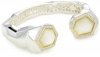 Kara Ross Nugget Mother-Of-Pearl and White Sapphires Large Kick Cuff