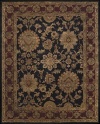 Nourison Rugs Jaipur Collection JA18 Black Rectangle 7'9 x 9'9 Area Rug