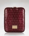 This effortless iPad case captures the modern ease of MICHAEL Michael Kors with its practical design and glossy finish.