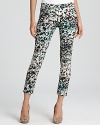 DKNY Parker Printed Skinny Pants