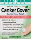 Quantum Health Canker Cover Oral Canker Sore Patch, Mint Flavor, 150mg,  6-Count Box