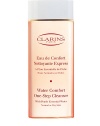 Water Comfort One-Step Cleanser with Peach Essential Water. Innovative formula removes make-up and impurities, refreshes, soothes and protects in one easy step; no rinsing required Leaves face feeling comfortable Ideal for Normal to Dry Skin 6.8 oz.