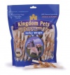 Kingdom Pets Premium Dog Treats, Chicken and Rawhide Jerky Wraps, 16-Ounce Bag