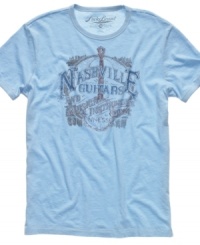 Pick out a winner. This banjo graphic tee from Lucky Brand Jeans is a new riff on casual style. Pick out a winner. This banjo graphic tee from Lucky Brand Jeans is a new riff on casual style.