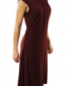 Ralph Lauren Sport Women's Sleeveless Evening Dress Maroon/Red