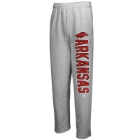 NCAA adidas Arkansas Razorbacks Big Block Fleece Sweatpants - Ash NCAA adidas Arkansas Razorbacks Big Block Fleece Sweatpants - Ash