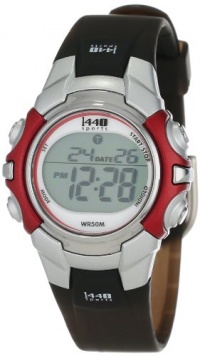 Timex Unisex T5G841 1440 Sports Digital Silver-Tone/Black Resin Strap Watch Timex Unisex T5G841 1440 Sports Digital Silver-Tone/Black Resin Strap Watch