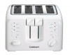 Factory Reconditioned Cuisinart CPT-140 Electronic Cool Touch 4-Slice Toaster, White