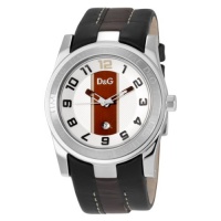 D&G Dolce & Gabbana Unofficial Strap Silver Dial Men's Watch #DW0263 D&G Dolce & Gabbana Unofficial Strap Silver Dial Men's Watch #DW0263