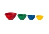 Le Creuset Silicone Prep Bowls Set of 4, Multi-colored