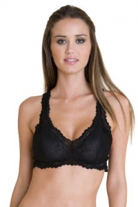 Eberjey Colette Racerback Bralette Black Eberjey Colette Racerback Bralette Black