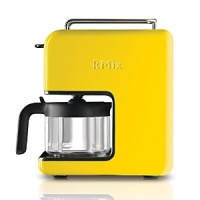 The drip coffee maker gets a dramatic makeover in Delonghi's new kMix collection. Chic, stylish and utterly fresh, this 5-cup coffee maker is offered in 8 brilliant shades, for a statement as bold as the coffee you'll brew. The drip coffee maker gets a dramatic makeover in Delonghi's new kMix collection. Chic, stylish and utterly fresh, this 5-cup coffee maker is offered in 8 brilliant shades, for a statement as bold as the coffee you'll brew.
