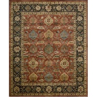 Nourison Rugs Jaipur Collection JA35 Brick Round 8' x 8' Area Rug