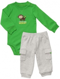 Carters Bananas Over Mommy Bodysuit and Cargo Pants Set - Baby Carters Bananas Over Mommy Bodysuit and Cargo Pants Set - Baby