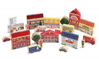 Melissa & Doug Town Blocks Play Set Melissa & Doug Town Blocks Play Set
