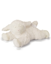 Gund Waggie soft and plush Winky lamb features a key wind at tail and play's Braham's Lullaby to ease your little one to sleep. Gund Waggie soft and plush Winky lamb features a key wind at tail and play's Braham's Lullaby to ease your little one to sleep.