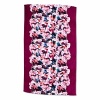 Whether you're taking a trip to the beach or lounging poolside, this fabulously floral Sky beach towel adds colorful pop to your fun-in-the-sun activities.
