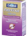 Enfamil Poly-Vi-Sol Multivitamin Supplement Drops with Iron for Infants and Toddlers, 1 2/3-Ounce Bottles (50ml) (Pack of 2)