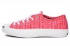 Converse The Marimekko Jack Purcell Helen Sneaker in Pink and Cherry Tomato