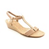 Alfani Voyage Wedges Ankle Open Toe Wedge Sandals Shoes Beige Womens