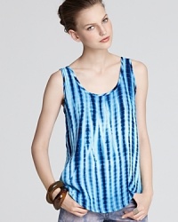 Exclusive to Bloomingdale's, this Patterson J. Kincaid tank flaunts vibrant tie dye--the ultimate sign of summer--for an infusion of lighthearted style sure to update your wardrobe with cool. Exclusive to Bloomingdale's, this Patterson J. Kincaid tank flaunts vibrant tie dye--the ultimate sign of summer--for an infusion of lighthearted style sure to update your wardrobe with cool.