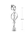 Design II - Diamond And 18K White Gold Earrings