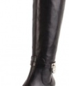 MICHAEL Michael Kors Women's Hamilton Riding Boot (Black, 5)