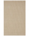 Lay down a streamlined, casual look that enhances any setting with the Sandbar area rug from Dalyn. Durable nylon strands present nature-inspired style while cozy wool fibers complete the construction with sophisticated minimalism. Hand-loomed in India for impeccable quality.