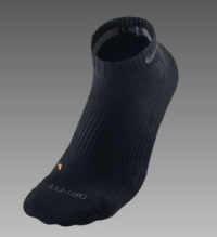 Nike Adult Dri-Fit Low Cut Socks (Large)