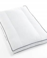 Get a good night's rest tailored to your primary sleep style. This sleep lab tested pillow from Sona has been specially designed, featuring a strategic baffle construction, to create ideal comfort for back sleepers. Get a good night's rest tailored to your primary sleep style. This sleep lab tested pillow from Sona has been specially designed, featuring a strategic baffle construction, to create ideal comfort for back sleepers.