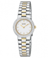 Citizen Women's EW9824-53A Eco-Drive Silhouette Crystal Two-Tone Watch Citizen Women's EW9824-53A Eco-Drive Silhouette Crystal Two-Tone Watch