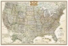 United States Executive Poster Size Wall Map (tubed)