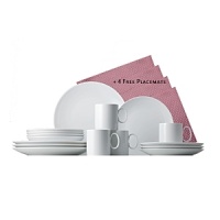 Perfect for every ay meals and festive gatherings alike, this Thomas for Rosenthal dinnerware boasts a clean, elegant design that's both modern and timeless. Perfect for every ay meals and festive gatherings alike, this Thomas for Rosenthal dinnerware boasts a clean, elegant design that's both modern and timeless.