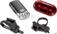 CatEye HL-EL135N/TL-LD130 Bicycle Headlight and Rear Safety Light Combo Kit CatEye HL-EL135N/TL-LD130 Bicycle Headlight and Rear Safety Light Combo Kit