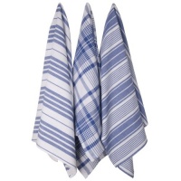 Now Designs Jumbo Pure Kitchen Towel Set of 3, Royal Now Designs Jumbo Pure Kitchen Towel Set of 3, Royal