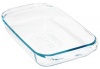 Pyrex Grip-Rite 2-Quart Oblong Baking Dish, Clear