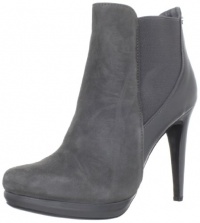 Calvin Klein Women's Britney Kidsuede Bootie,Grey,11 M US Calvin Klein Women's Britney Kidsuede Bootie,Grey,11 M US