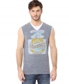 Get graphic in your weekend wardrobe with this cool muscle tee from Buffalo David Bitton.