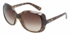 D&G Dolce & Gabbana Women's 0DD8075 Square Sunglasses,Havana Frame/Brown Gradient Lens,one size