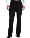 Kenneth Cole Reaction Men's Black Solid Suit Separate Pant