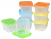 EasyLunchboxes Mini-Dippers Small Dip and Sauce Containers, Leak-Resistant, Set of 8