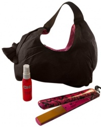 Farouk Chi PM7723 Pink Lace Limited Edition Ceramic Hairstyling Iron with Free Handbag and 2 Ounce Chi Iron Guard Farouk Chi PM7723 Pink Lace Limited Edition Ceramic Hairstyling Iron with Free Handbag and 2 Ounce Chi Iron Guard