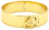 Kate Spade New York Locked In Gold-Tone Thin Bangle Bracelet Kate Spade New York Locked In Gold-Tone Thin Bangle Bracelet
