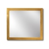 Casual Updated Mirror. Shown in Honey. Also available in Black Bean, Nutmeg, Sienna, White, and Espresso. 36.5 x 5 x 40.5.