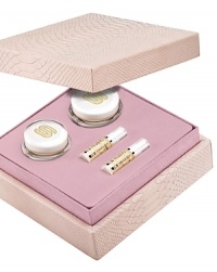 The Prestige Anti-Age Set includes Sisleÿa Global Anti-Age, Sisleÿa Eye and Lip Contour Cream, and two Sisleÿa Elixirs as a gift. The Prestige Anti-Age Set includes Sisleÿa Global Anti-Age, Sisleÿa Eye and Lip Contour Cream, and two Sisleÿa Elixirs as a gift.