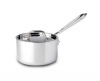 All Clad Stainless Steel 1-Quart Sauce Pan with Lid